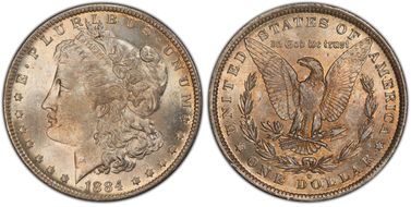 1884-O $1 MS64