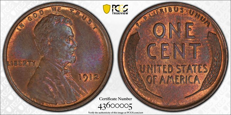 Cert 43600005 - Coin Image