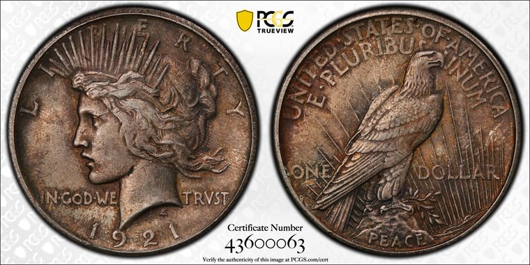 Cert 43600063 - Coin Image