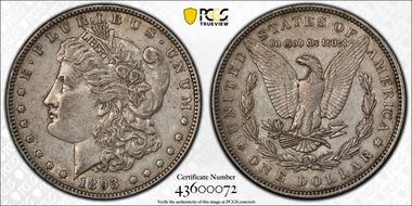 1893 $1 XF40