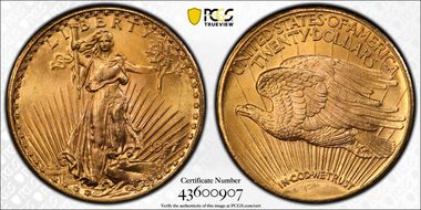 1927 $20 MS65+ 