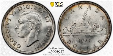 1937 S$1 MS63