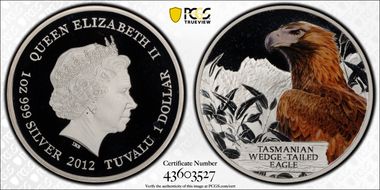 2012 $1 Wedge-Tailed Eagle PR69DCAM