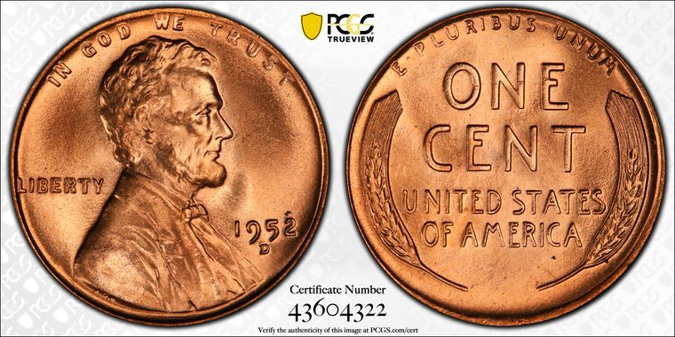 Cert 43604322 - Coin Image