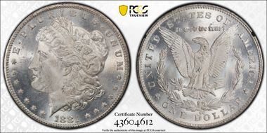 1881-CC $1 GSA Hoard MS63