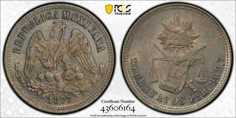 Cert 43606164 - Coin Image