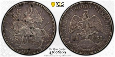 1911 Peso Caballito KM-453 Long Ray XF40