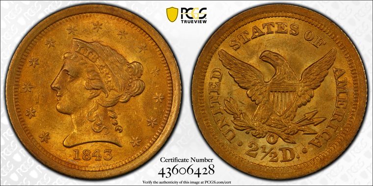 Cert 43606428 - Coin Image