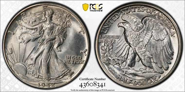 Cert 43608341 - Coin Image