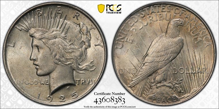 Cert 43608383 - Coin Image