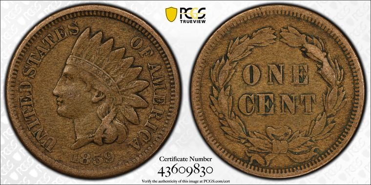 Cert 43609830 - Coin Image