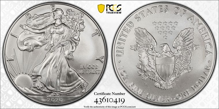 Cert 43610419 - Coin Image