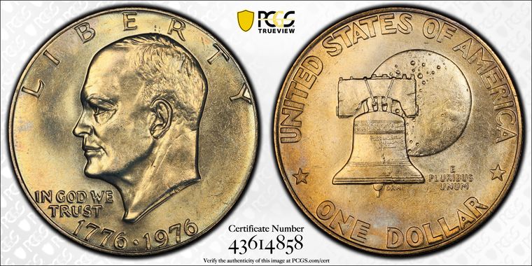 Cert 43614858 - Coin Image