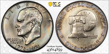 1976-D $1 Type 1 MS65