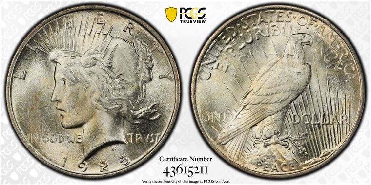 Cert 43615211 - Coin Image