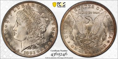 1883-O $1 MS64