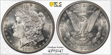 1881-S $1 MS64