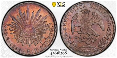 1857/5-Go PF 8 R Go41 AU53