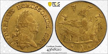 1777-A F.D'Or KM-333 AU53