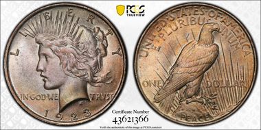 1923 $1 MS64