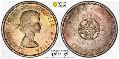 1964 S$1 Confederation MS66+