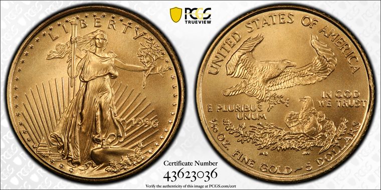 Cert 43623036 - Coin Image