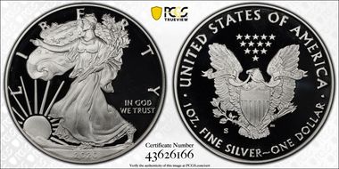 2020-S $1 Silver Eagle PR70DCAM