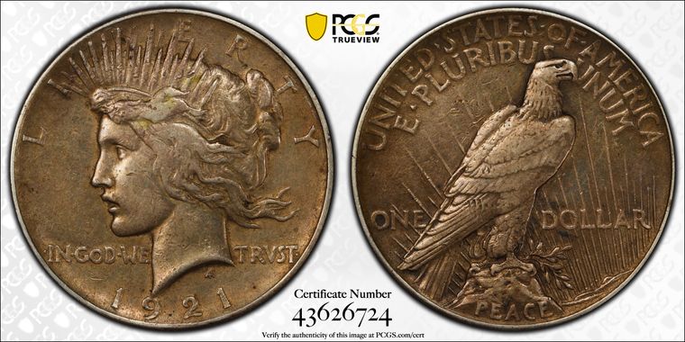 Cert 43626724 - Coin Image