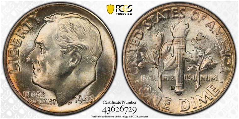 Cert 43626729 - Coin Image