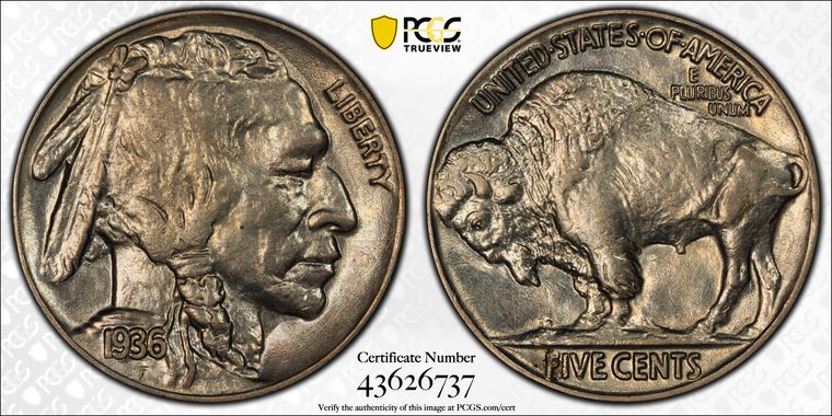 Cert 43626737 - Coin Image