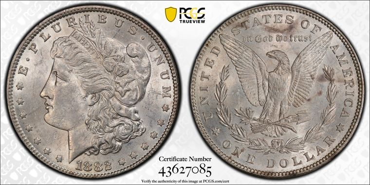 Cert 43627085 - Coin Image