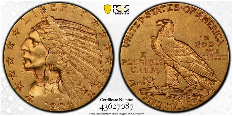 Cert 43627087 - Coin Image