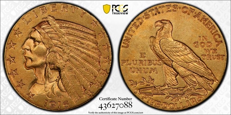 Cert 43627088 - Coin Image