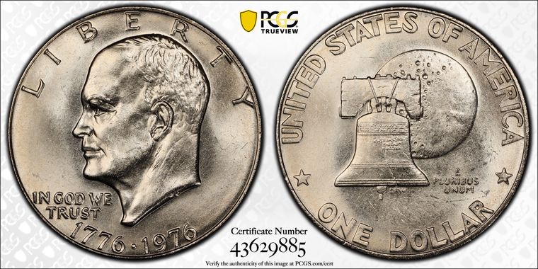 Cert 43629885 - Coin Image