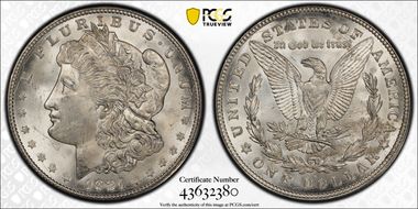1921-D $1 MS64