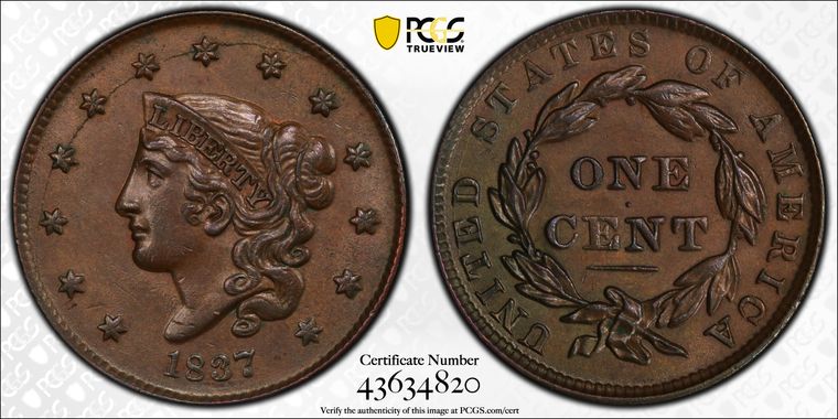 Cert 43634820 - Coin Image