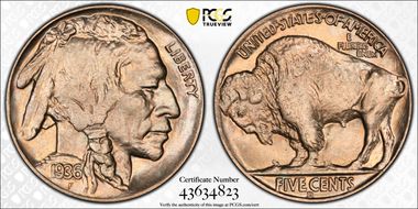 1936-D/D 5C RPM FS-502 MS66