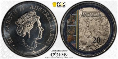 2021 20C Animalia 35th Ann. MS68