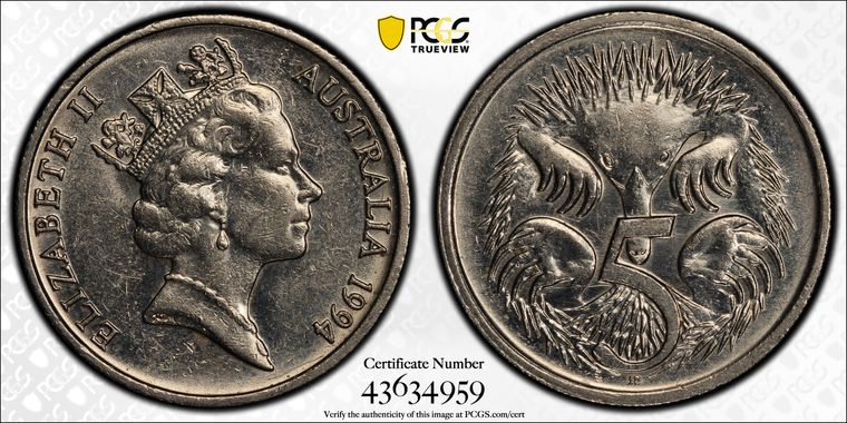 Cert 43634959 - Coin Image