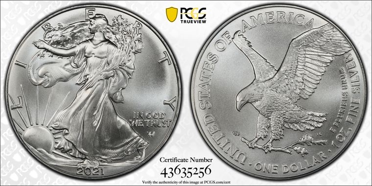 Cert 43635256 - Coin Image