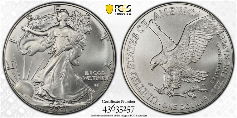 Cert 43635257 - Coin Image