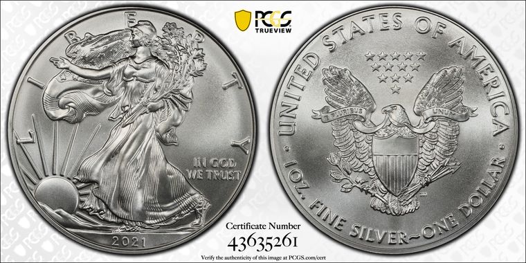 Cert 43635261 - Coin Image