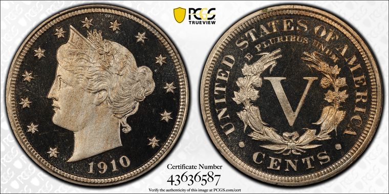 Cert 43636587 - Coin Image