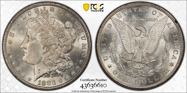 1883-CC $1 GSA Hoard MS64