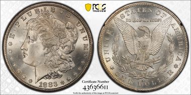 1883-CC $1 GSA Hoard MS65