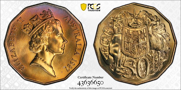 Cert 43636650 - Coin Image