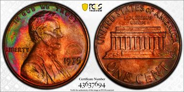 1975 1C MS65RB