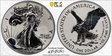 2021-S $1 Silver Eagle Rev PR - Type 2 Designer Edition - First Strike PR69