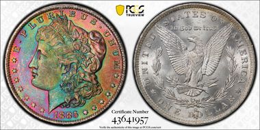 1885-O $1 MS65+