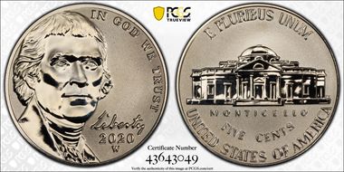 2020-W 5C Reverse Proof PR68